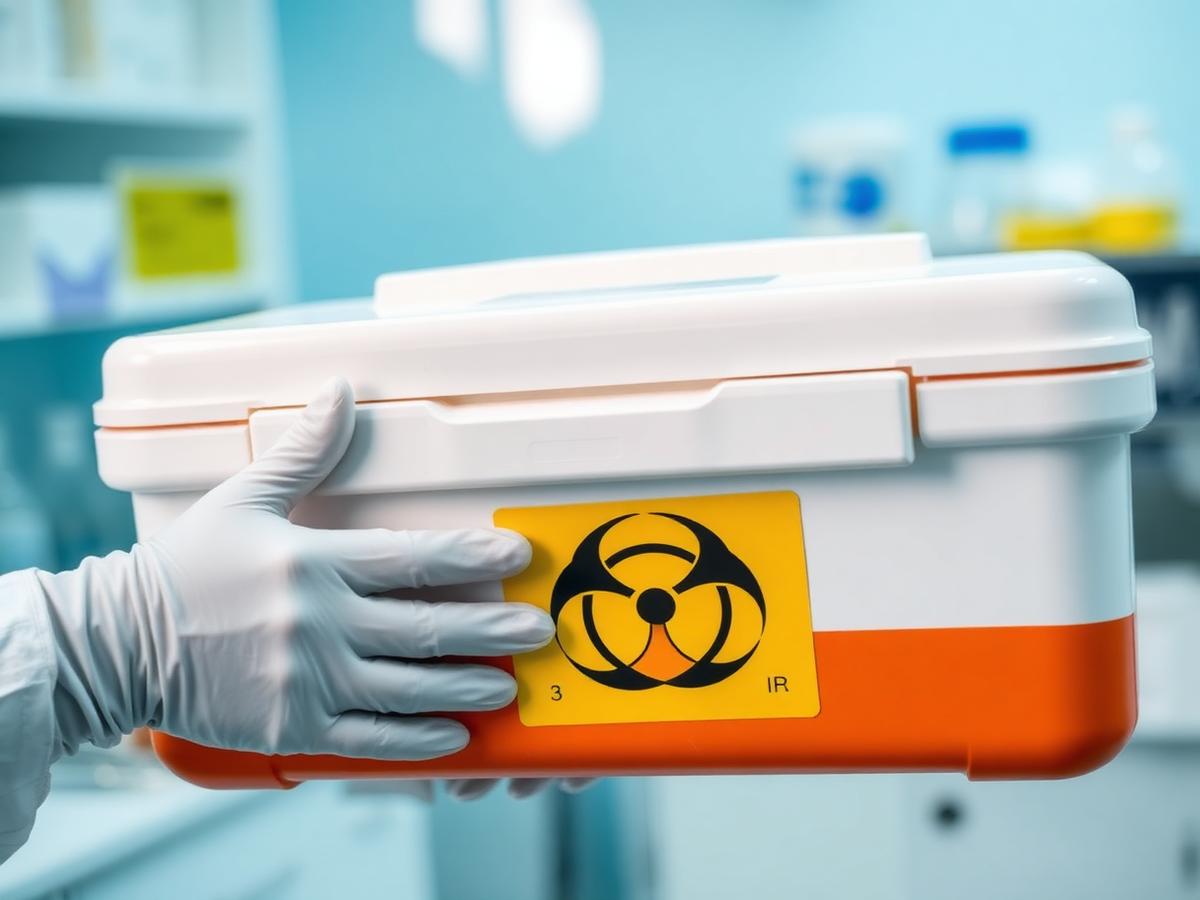 Secure medical specimen transport